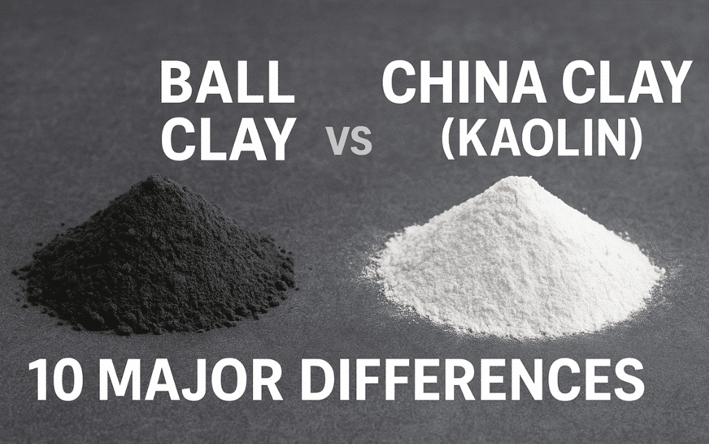 Ball Clay vs China Clay (Kaolin): 10 Major Differences