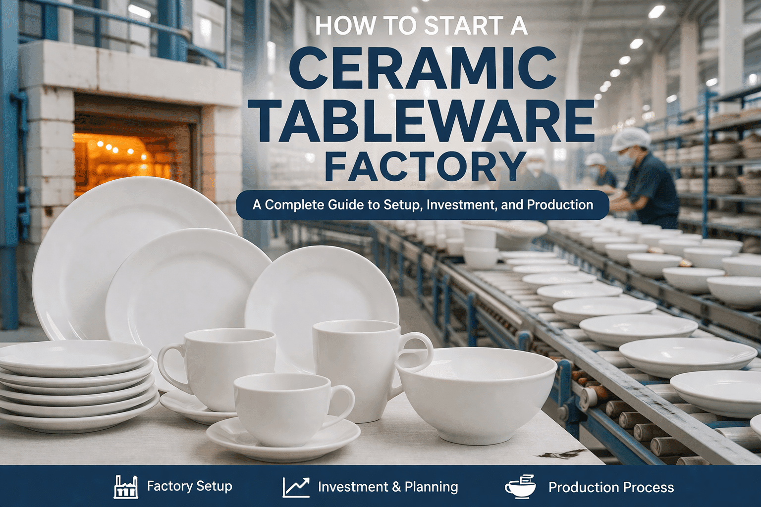 How to Start a Ceramic Tableware Factory